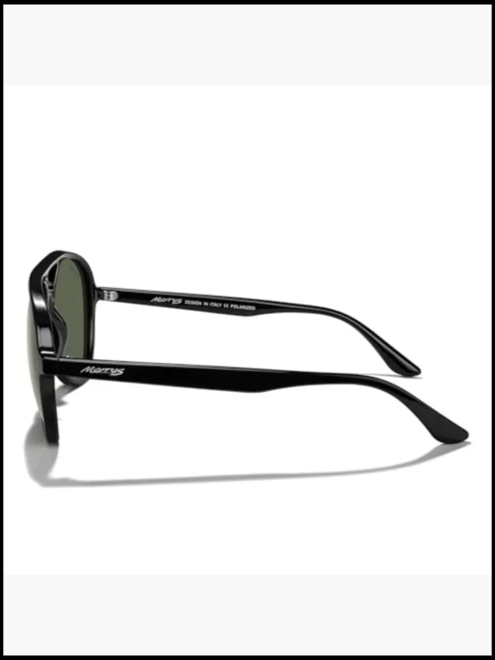 Classic Polarized Aviator Sunglasses Double Bridge Retro TR90 Frame